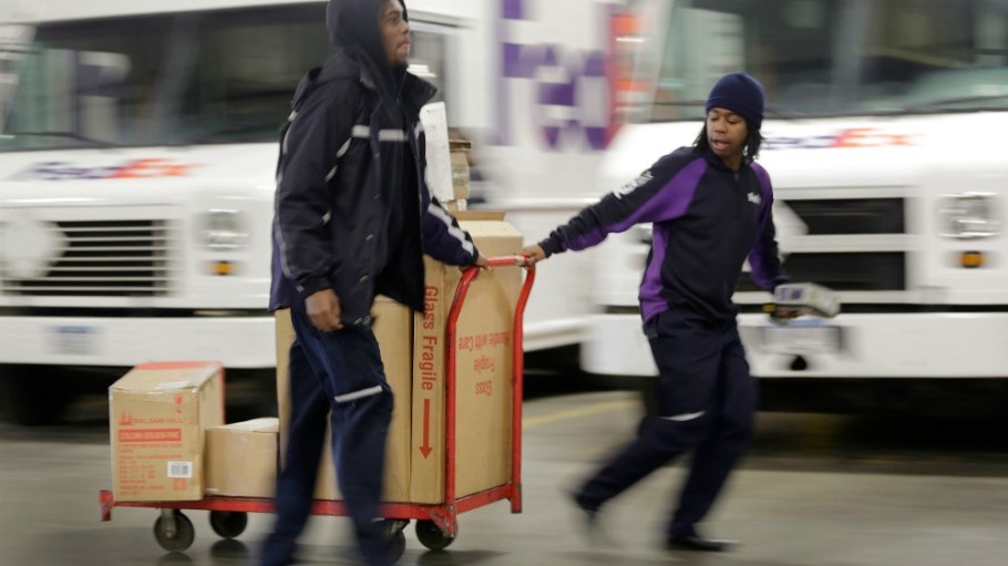 LateShipment.com tracked 75 million packages from UPS and FedEx last year to find out what to expect this festive season.