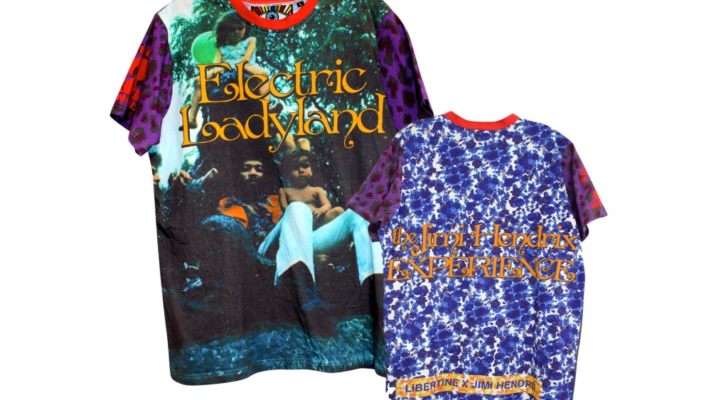 Jimi Hendrix shirts by Libertine