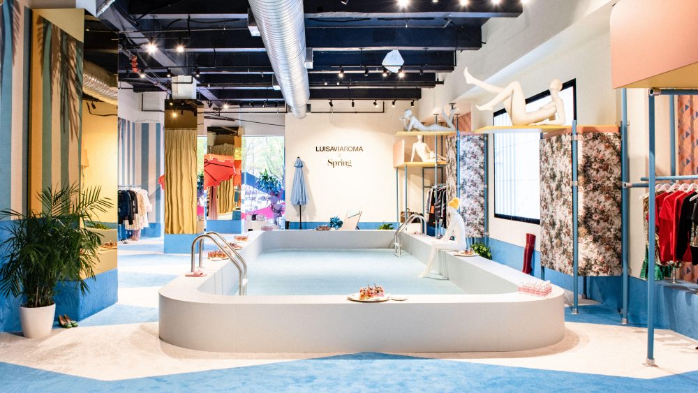 Luisa Viaroma New York Pop up At Spring Studios