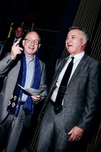 Jerry Saltz and Chris Scoates