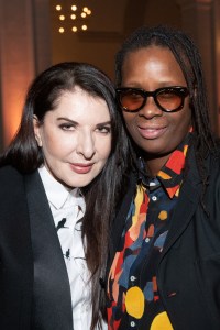 NEW YORK, NY - NOVEMBER 7: Marina Abramovic and Mickalene Thomas attend AS IF Magazine Speaker Series With Audemars Piguet at Brooklyn Museum on November 7, 2018 in New York. (Photo by Michael Ostuni/PMC) *** Local Caption *** Marina Abramovic;Mickalene Thomas