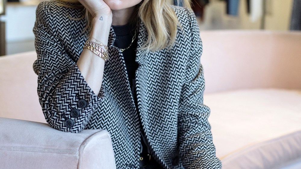 Anine Bing in her Los Angeles store.