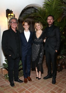 Kurt Russell, Ryder Robinson, Kate Hudson and Danny Fujikawa