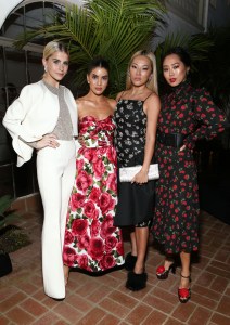 Caroline Daur, Camila Coelho, Tina Leung and Aimee Song