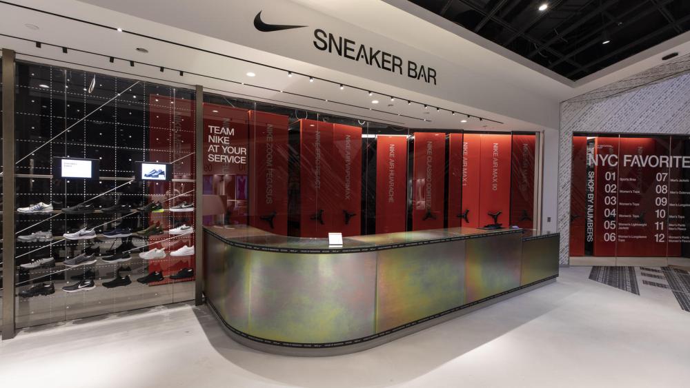 Nike’s House of Innovations blends digital and physical store experience.