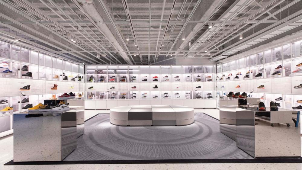 Nike’s House of Innovations blends digital and physical store experience.
