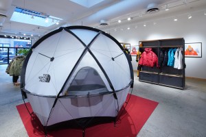 The North Face store in Brooklyn.