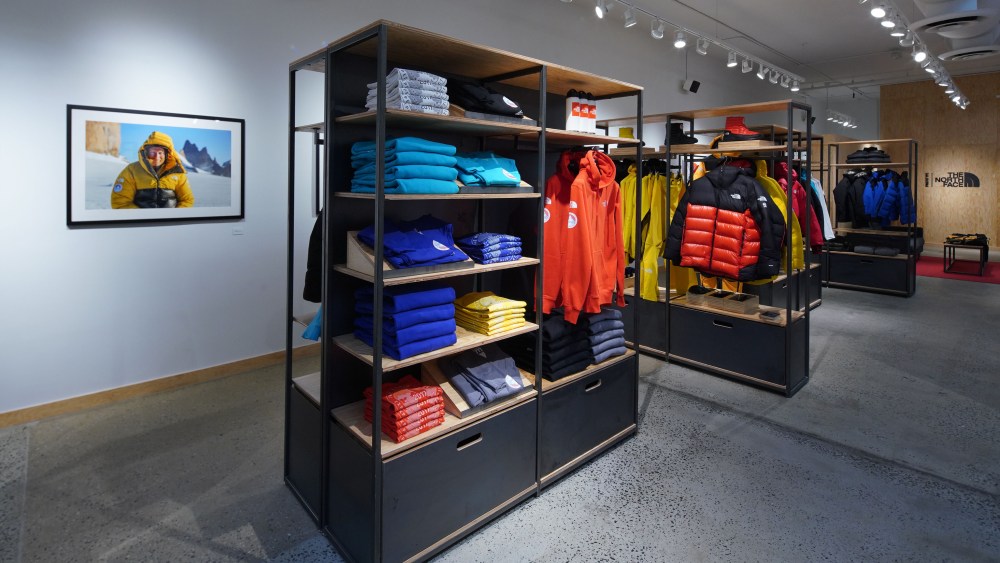 The North Face store in Brooklyn.