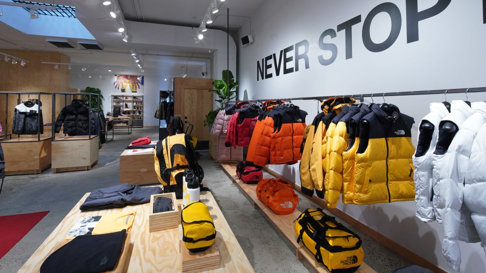 The North Face store in Brooklyn.