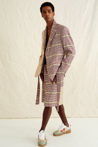 Prabal Gurung’s jacket and shorts.
