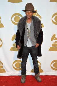 Pharrell Williams at The Night That Changed America: a Grammy salute to the Beatles in Los Angeles, 2014.