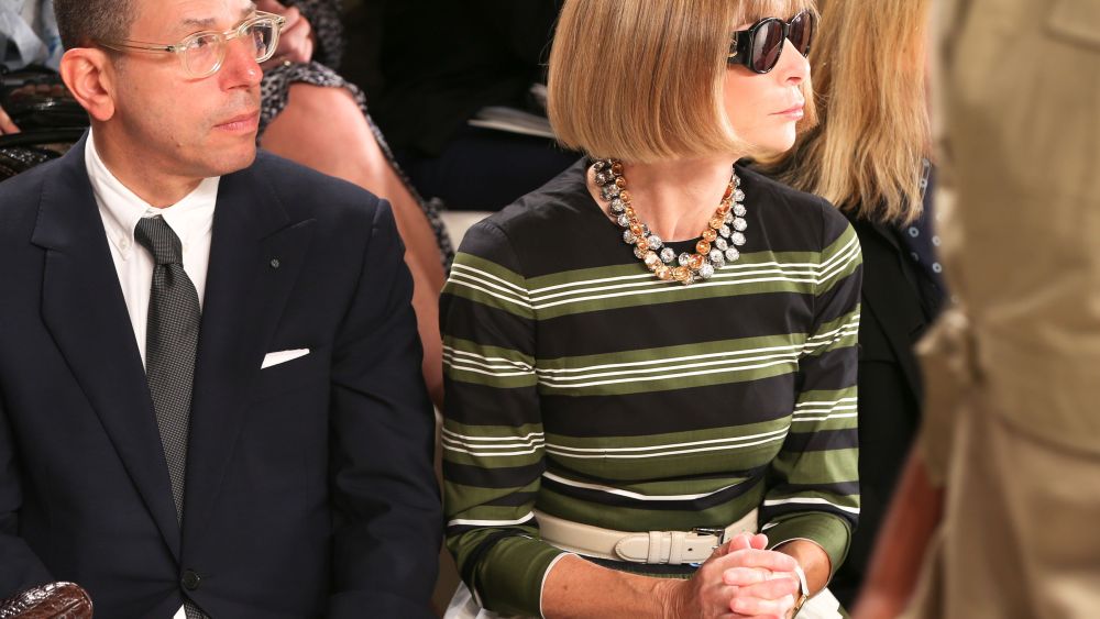 Jonathan Newhouse, Anna WintourRalph Lauren show, Spring Summer 2015, Mercedes-Benz Fashion Week, New York, America - 11 Sep 2014