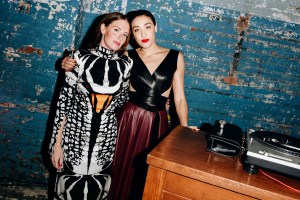 Bettina Prentice and Mia MorettiNew Museum NextGen Dinner, Industria, New York, USA - 02 Nov 2018