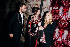 Emmanuel Gintzburger, Stacy Van Praagh and Lisa PhillipsNew Museum NextGen Dinner, Industria, New York, USA - 02 Nov 2018