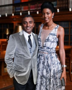 Marcus Samuelsson and Maya Samuelsson.