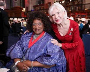 Jessye Norman and Joan Hardy Clark.
