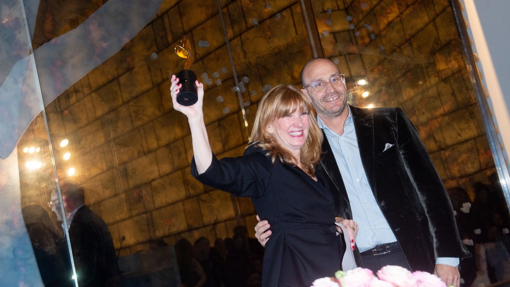 Kate Oldham and Marc Metrick