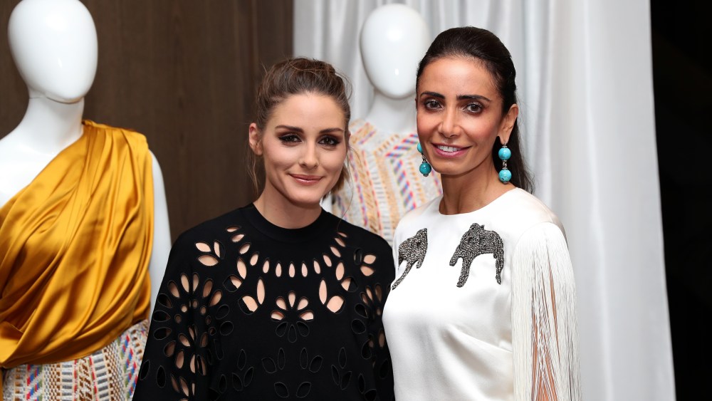 Olivia Palermo and Abeer Al Otaiba