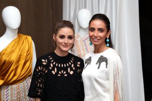Olivia Palermo and Abeer Al Otaiba