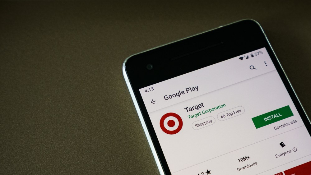 Target web site