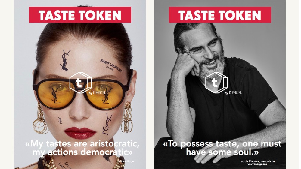 L’Officiel Magazine Cryptocurrency Taste Tokens Fashion Media