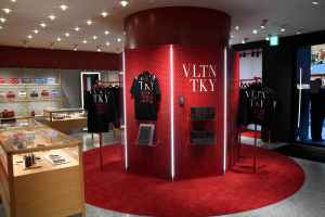 The Valentino Ginza flagship.