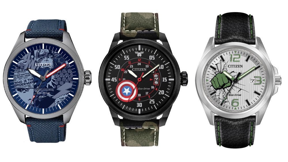 Citizen watches inspired by Marvel Characters, reveled at New York Comic Con
