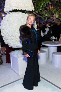 Anne-Sophie Deneve attends Gordon Paul Getty's 85th Birthday Celebration on December 15th 2018 at Private Residence in SAN FRANCISCO, CA (Photo - Drew Altizer)