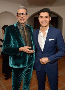 BEVERLY HILLS, CA - DECEMBER 06:  Jeff Goldblum (L) and Henry Golding attend the 2018 GQ Men of the Year Party at a private residence on December 6, 2018 in Beverly Hills, California.  (Photo by Matt Winkelmeyer/Getty Images for GQ)