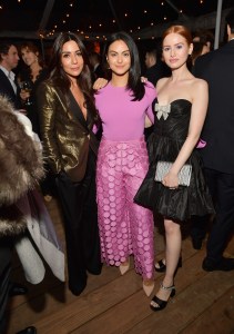Marisol Nichols, Camila Mendes, and Madelaine Petsch attend the 2018 GQ Men of the Year Party at a private residence on December 6, 2018 in Beverly Hills, California. (Photo by Matt Winkelmeyer/Getty Images for GQ)
