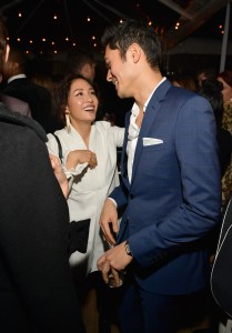 Constance Wu (L) and Henry Golding attend the 2018 GQ Men of the Year Party at a private residence on December 6, 2018 in Beverly Hills, California. (Photo by Matt Winkelmeyer/Getty Images for GQ)