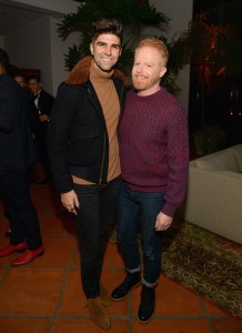 Justin Mikita (L) and Jesse Tyler Ferguson attends the 2018 GQ Men of the Year Party at a private residence on December 6, 2018 in Beverly Hills, California. (Photo by Matt Winkelmeyer/Getty Images for GQ)