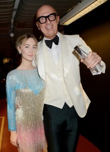 Saoirse Ronan and Marco Bizzarri