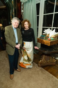 Gordon Getty and Ann Getty attend Gordon Paul Getty's 85th Birthday Celebration on December 15th 2018 at Private Residence in SAN FRANCISCO, CA (Photo - Devlin Shand for Drew Altizer Photography)