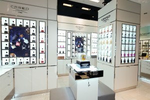The Bloomingdale's cosmetics floor.