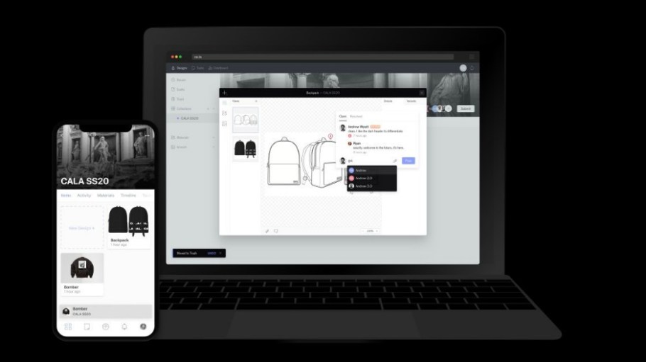 CALA apparel supply chain startup