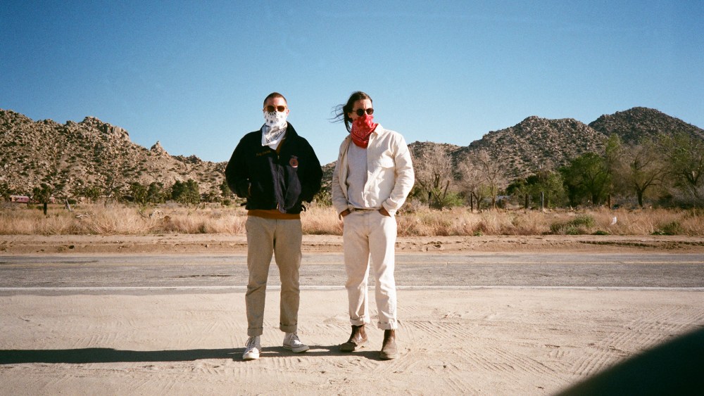 Josh Lloyd-Watson and Tom McFarland of Jungle.