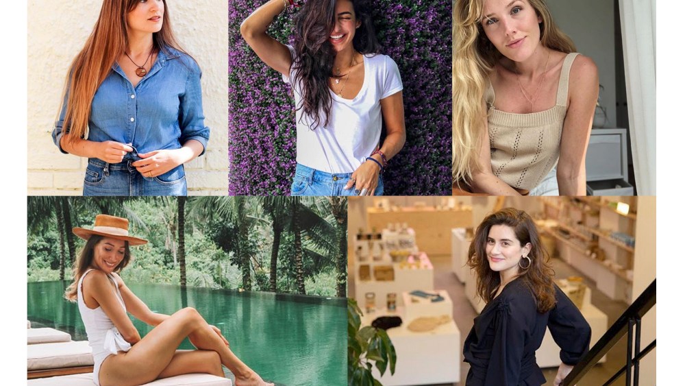 Clockwise from up left: Natalie Kay, Valeria Hinojosa, Stephanie Van Den Sigtenhorst, Lauren Singer and Amber Boyers.