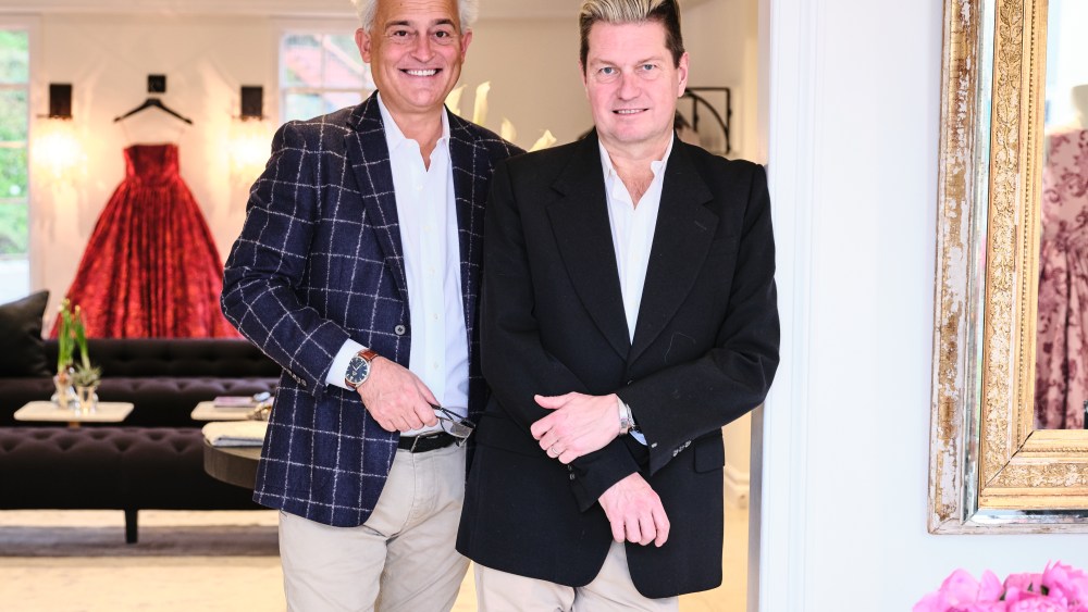 Mark Badgley and James Mischka inside their new L.A. boutique