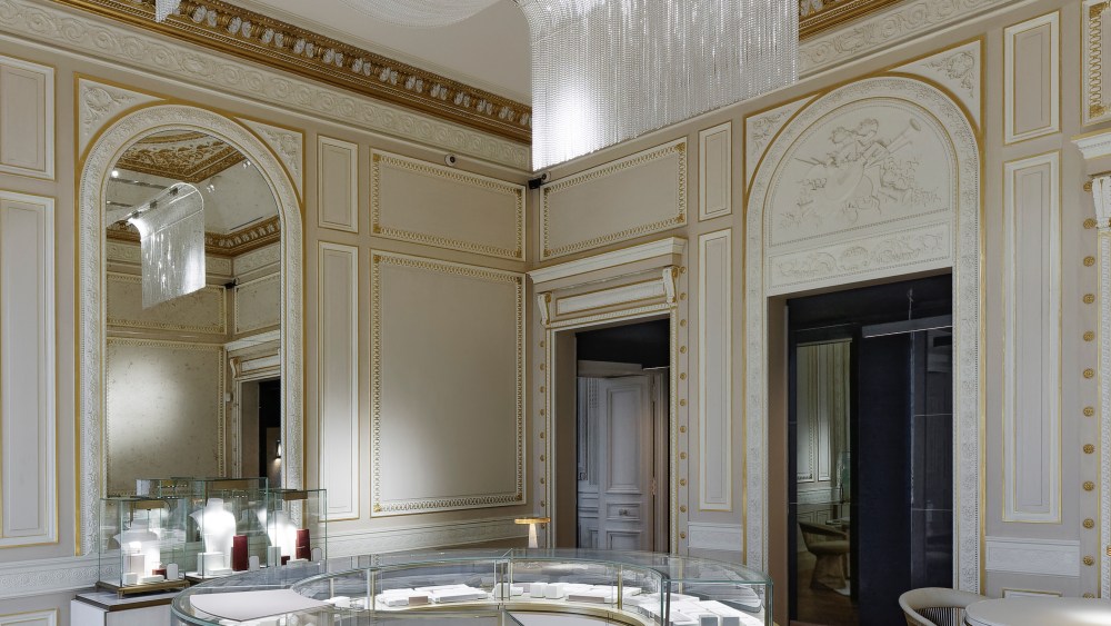 The Salon des Fiançés on the second floor of Boucheron's Place Vendôme flagship