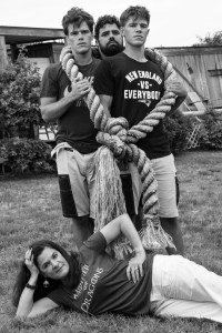 Dawn Saglio and her boys, Montauk, NY 2018