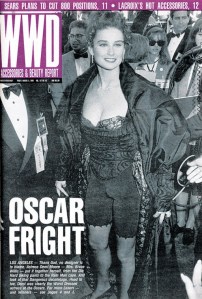 Demi Moore at the Oscars, 1989.