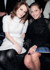 Julianne Moore and Christy Turlington