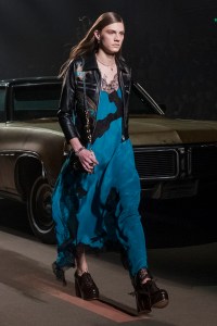December 8, 2018, Shanghai, China - Stuart Vever takes the runway after the show at Coach Lights Up Shanghai.