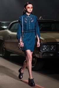 December 8, 2018, Shanghai, China - Stuart Vever takes the runway after the show at Coach Lights Up Shanghai.