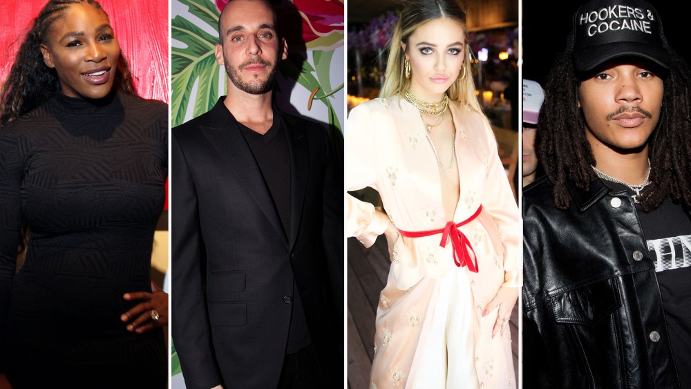 Serena Williams, Vladimir Restoin Roitfeld, Delilah Belle Hamlin and Luka Sabbat