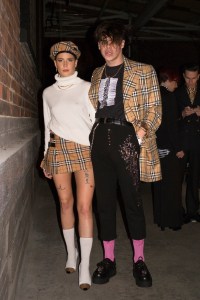 Halsey at Vivienne Westwood & Burberry collaboration launch party
