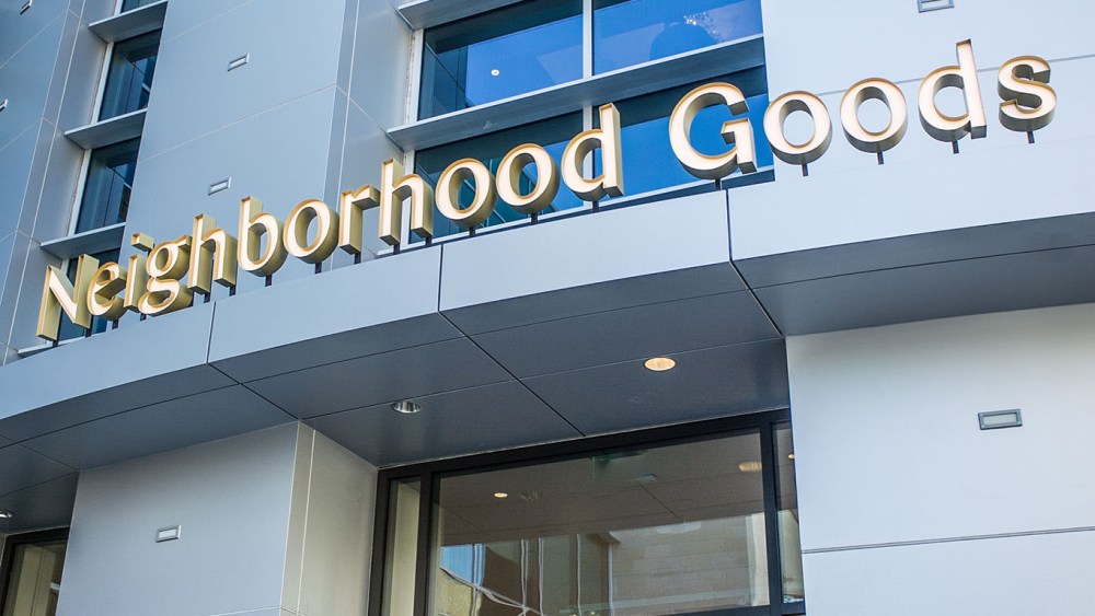 The Neighborhood Goods department store.