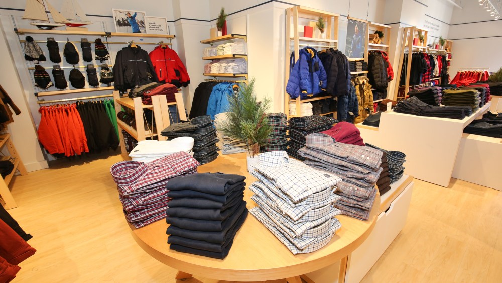The Lands End store at Bergen Town Center in New Jersey.