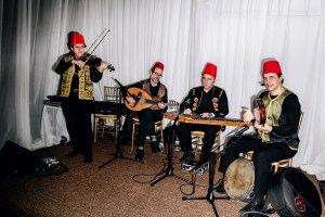 The scene at the "One Night in Morocco" party.